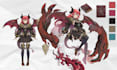 do anime jrpg and dnd style character concepts