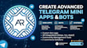 create a telegram mini app and professional bot