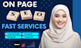 do effective onpage and technical SEO of your website monthly