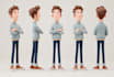 design cute cartoon characters
