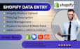 do shopify product listing and upload