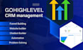 build gohighlevel automation,ai chatbot and funnels