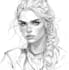 sketch fantasy character concept art