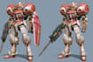 create anime inspired mecha character artwork