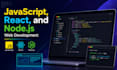 do custom javascript react and node js web development