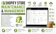 maintain, update and optimize your shopify store