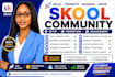 do skool community setup, promotion, community management