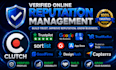 online profile reputation bbb gmb clutch g2 goodfirm google SEO ORM management