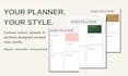 design custom digital planners and printable templates