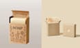 design luxury perfume and handmade soap box packaging using adobe