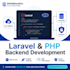 build laravel PHP backend website