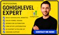 ghl virtual assistant, ghl migration, build gohighlevel websites workflow expert