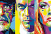 make an unique wpap pop art style