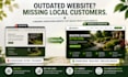design a landscaping website lawn care website that gets more leads