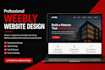 build weebly website design and redesign weebly landing page