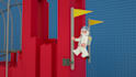 create cinematic 3d lego style brick animation and commercial cgi