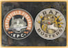 create retro vintage badge logo sticker or tshirt design