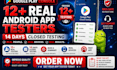 provide 12 testers 20 testers 12 app testers closed testing google play console