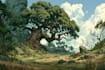 landscape art fantasy illustration background