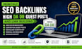 do monthly SEO backlinks with high da DR guest posts and link building