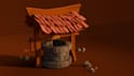 create stylized low poly environmental assets