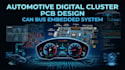develop automotive ecu, can bus communication and pcb design