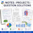 write neat handwritten assignments and study notes