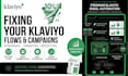 audit setup klaviyo email marketing, klaviyo flows and klaviyo shopify email fix