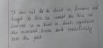 write anything in my neat and clean handwriting