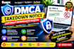 help you with a dmca takedown for copyright infringement