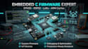 develop embedded c firmware for stm32, esp32, lora, zigbee, and kicad projects