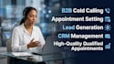 be your b2b cold caller and sales rep