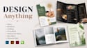 design menu brochure catalog phootobook restaurant menu spa menu skincare flyer
