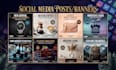 design creative social media post, facebook, linkedin, instagram post carousel