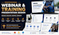 design webinar slides trainers slides presentation design