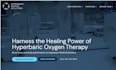 design wix hyperbaric oxygen website lymphatic massage surgery recovery website