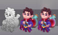 create cute stylized character design