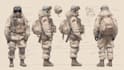create military tactical character