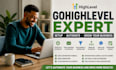 setup gohighlevel email campaign ghl sms automation go highlevel workflow expert