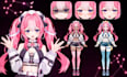 create vtuber model, vtuber rigging, live2d model and vtube studio