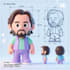 make blender animation with your 3d character