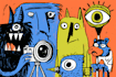 draw cartoon illustrations and characters