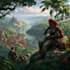 create fantasy game key art and illustrated covers