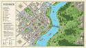 create custom travel maps, city maps, landmark maps and route maps