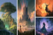 create concept art and illustration
