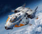 create a sci fi spaceship design