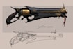design unique weapons illustrations