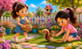 draw 3d childrens book illustrations and characters
