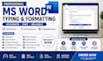 do excel data entry, copy paste, ms office work