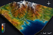 create 3d bathymetry mapping, gis terrain models, site analysis, topography, dem